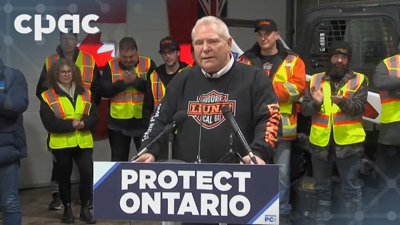 Ontario PC Party Leader Doug Ford highlights plan for critical minerals – February 22, 2025