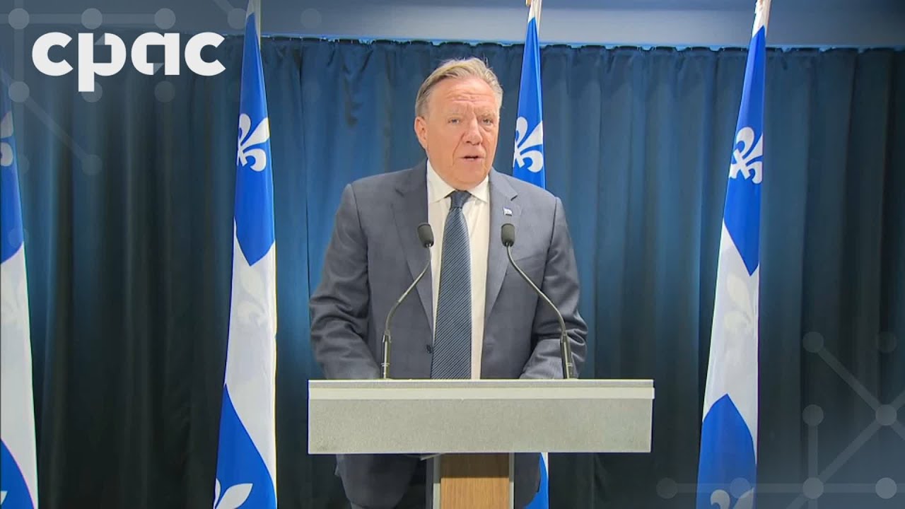 Tarifs douaniers des É.-U. : Réac. du PM Legault – 1er février 2025