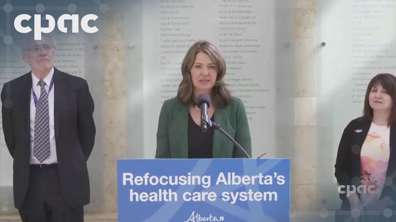 Alberta Premier Danielle Smith makes an announcement – April 7, 2025