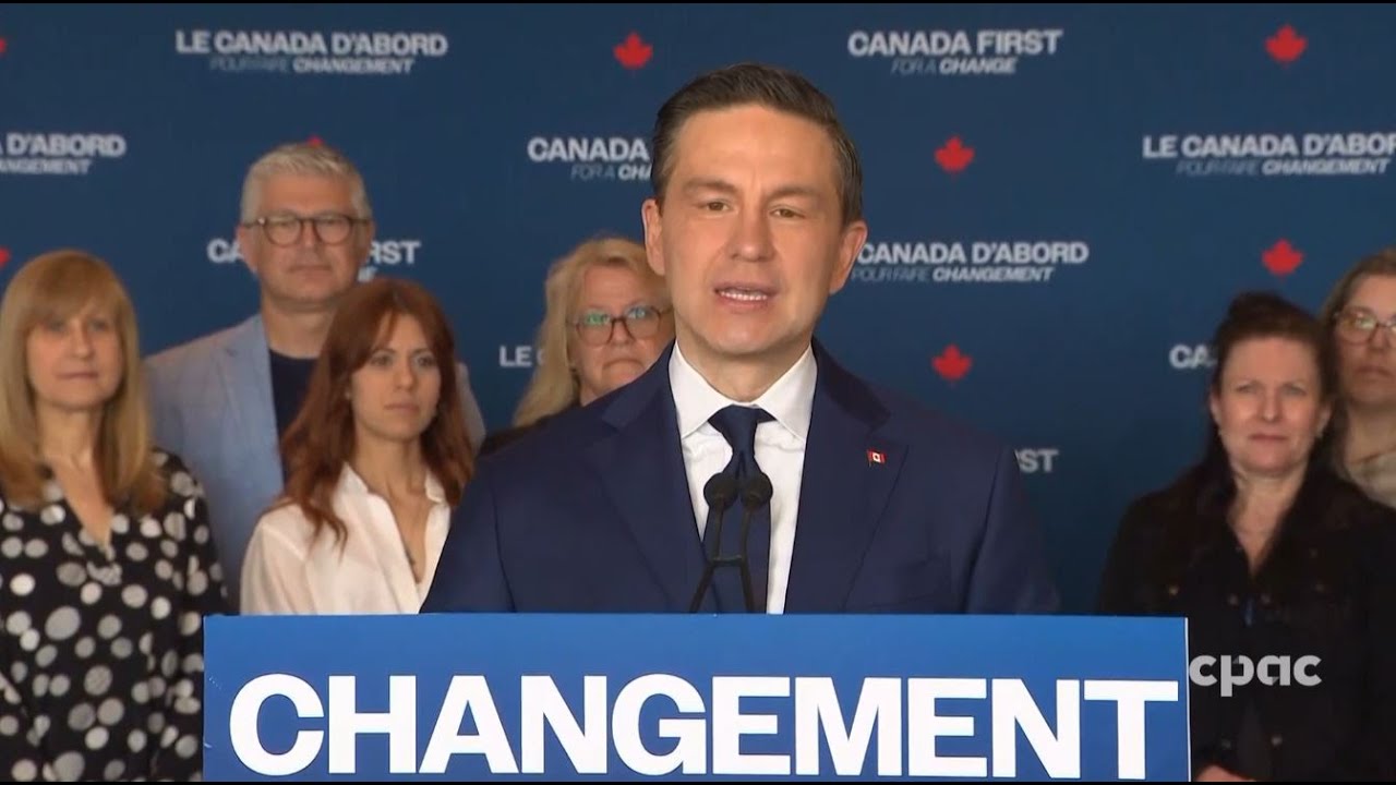 Annonce politique de Pierre Poilievre à Montréal – 14 avril 2025