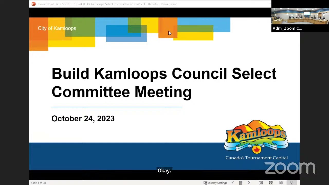 Build Kamloops Council Select Committee Meeting - October 24, 2023