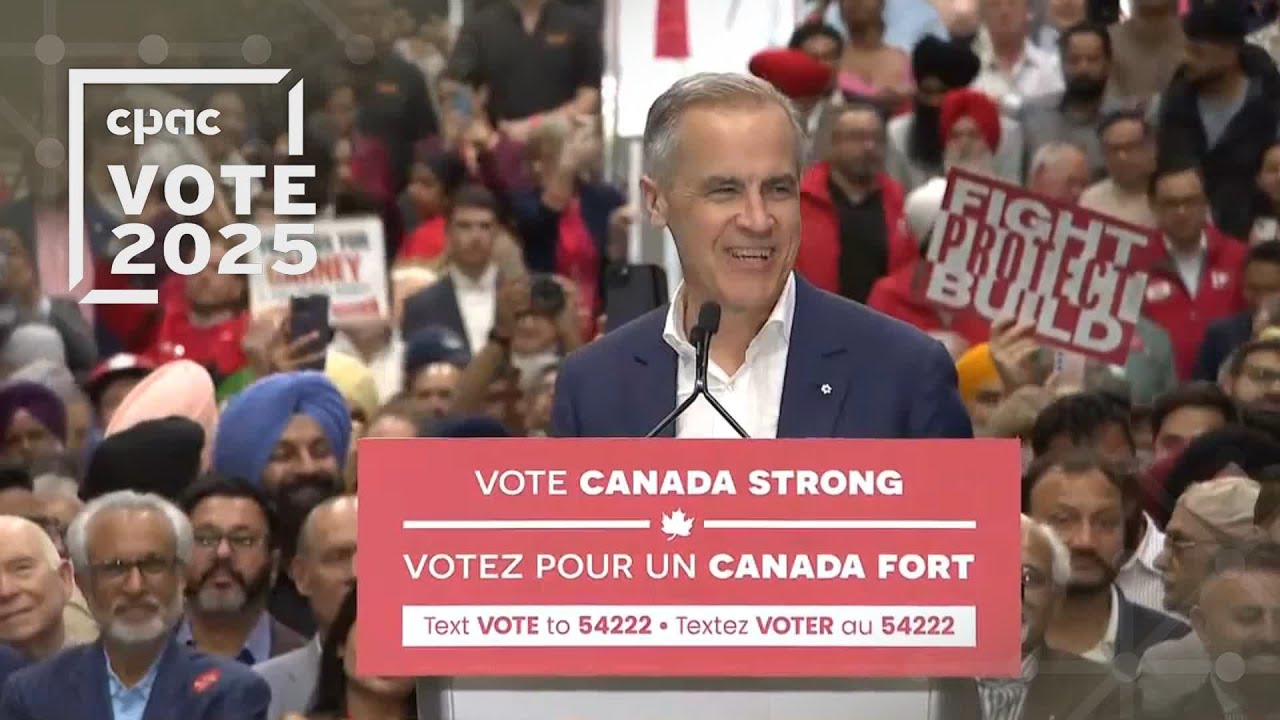 Mark Carney holds rally in Surrey, B.C. – April 23, 2025