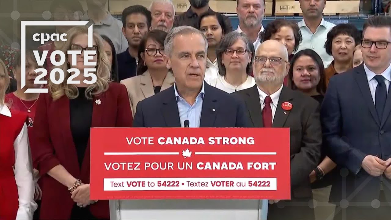 Mark Carney makes policy announcement in Coquitlam – April 24, 2025