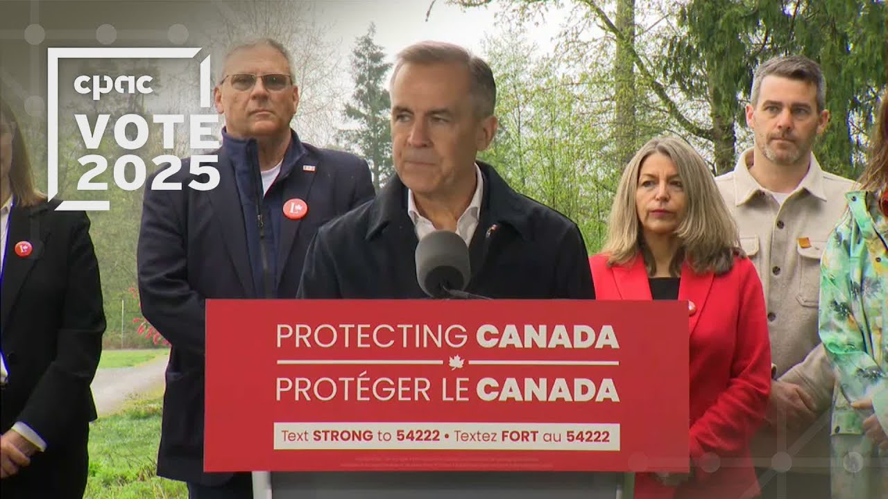 Mark Carney makes policy announcement in Victoria – April 7, 2025