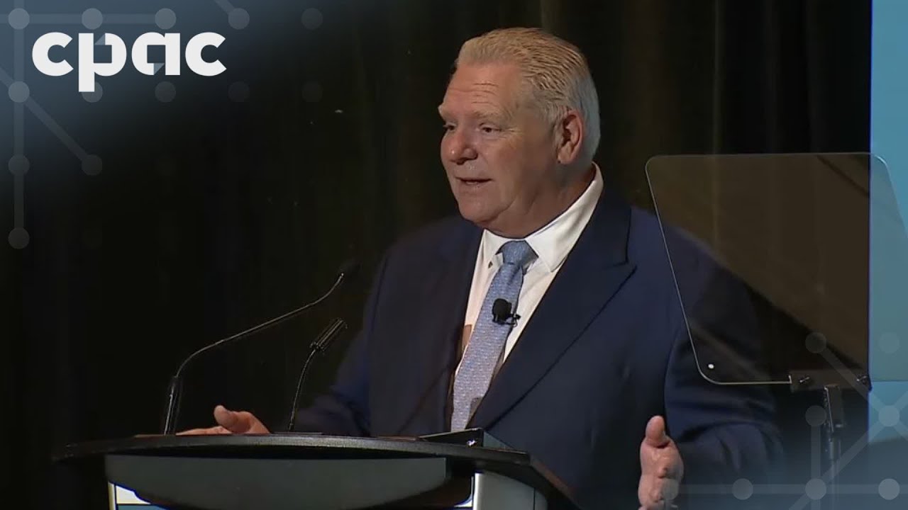 Ontario Premier Doug Ford speaks at Canada Growth Summit – April 25, 2025