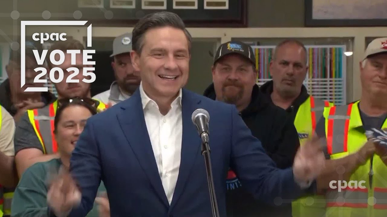 Pierre Poilievre campaigns in Halifax – April 23, 2025