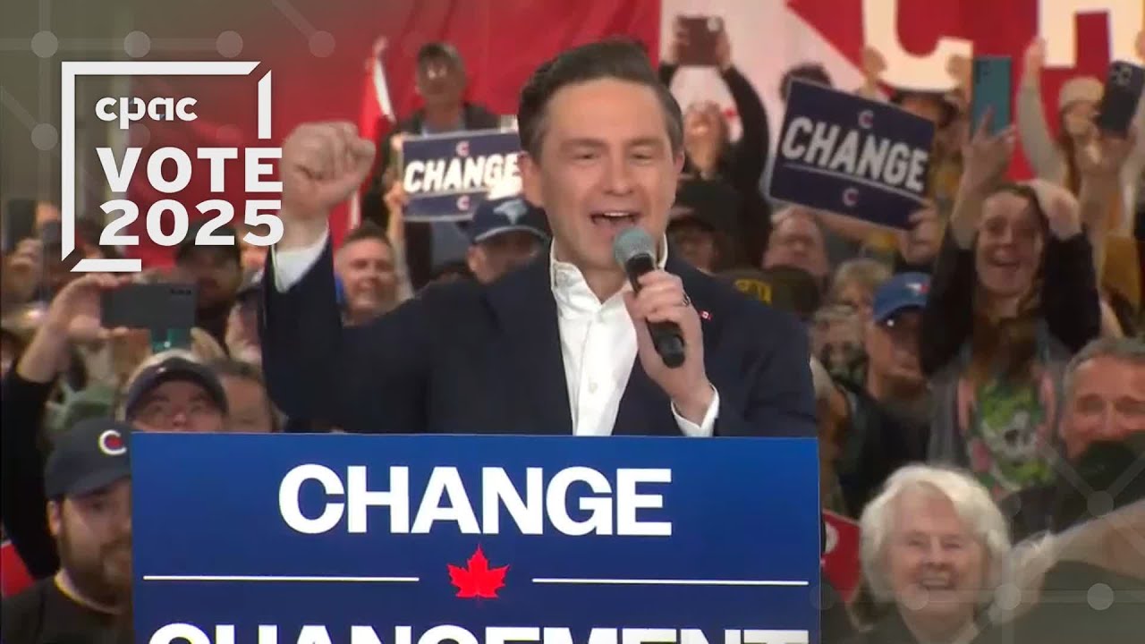Pierre Poilievre holds rally in Trenton, N.S. – April 23, 2025