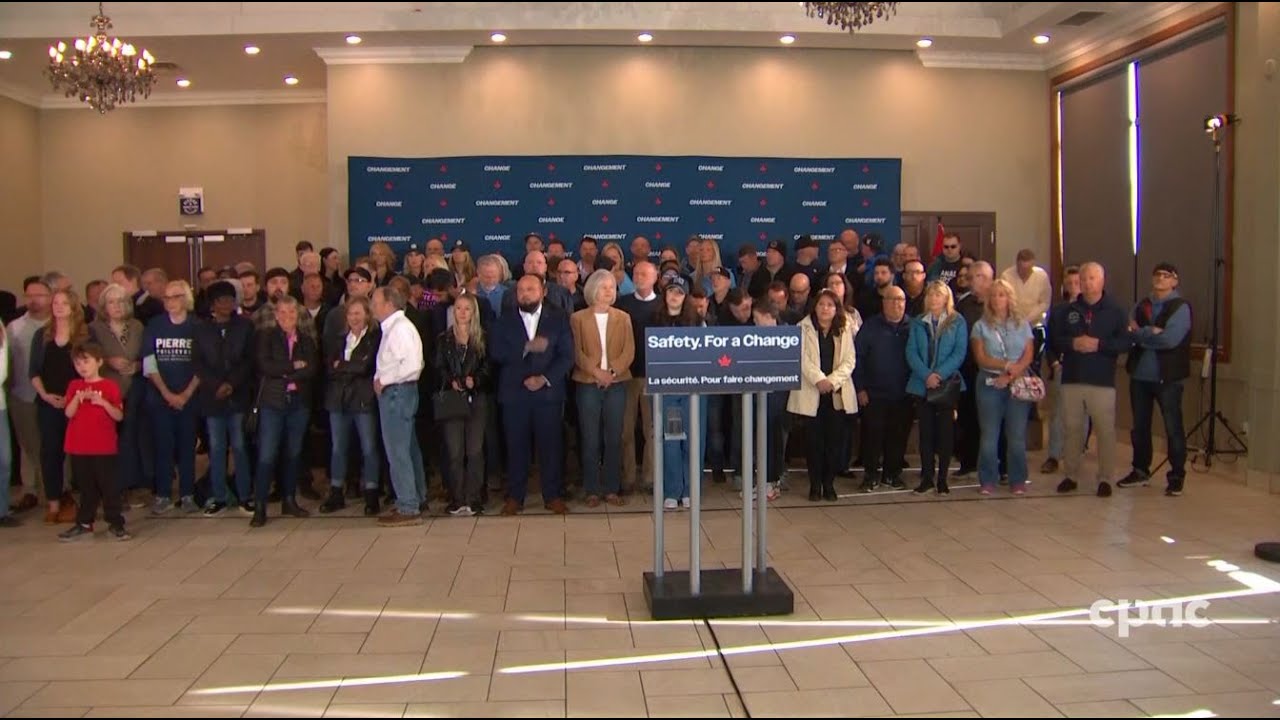 Starting soon: Pierre Poilievre makes policy announcement in Hamilton, Ont.