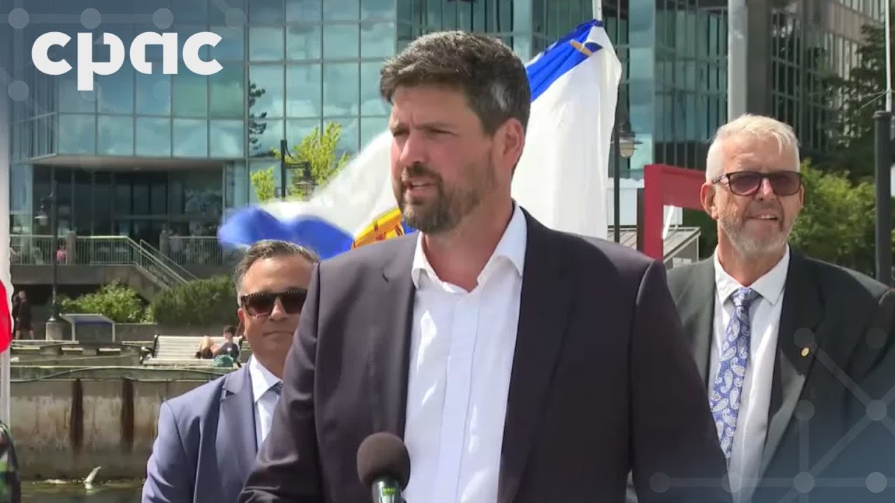Minister Sean Fraser makes an infrastructure announcement in Halifax – August 18, 2025