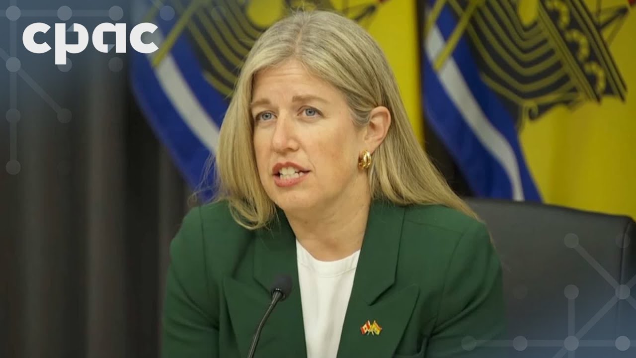 New Brunswick Premier Susan Holt provides update on wildfire situation – August 13, 2025