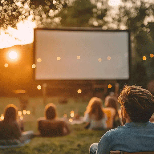 Outdoor Movie Night and Food Truck Festival