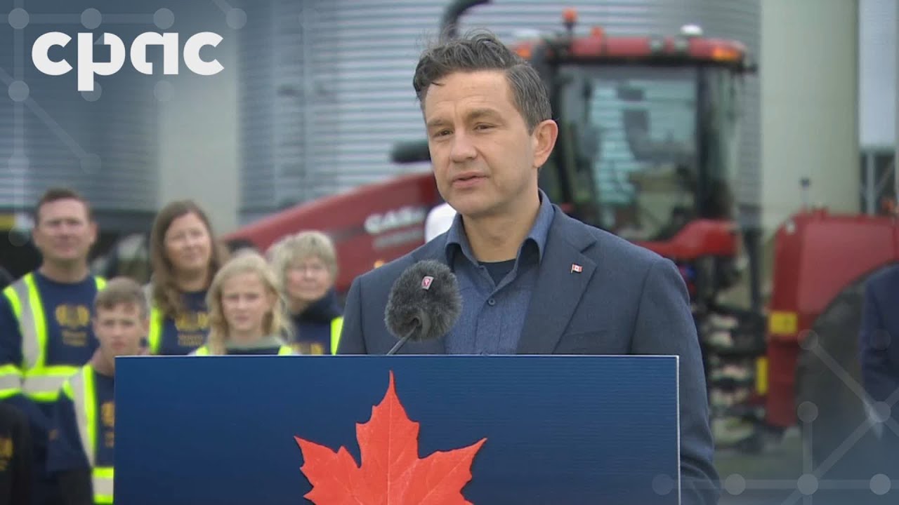 Pierre Poilievre on federal zero-emission vehicle target, Chinese canola tariffs – August 14, 2025