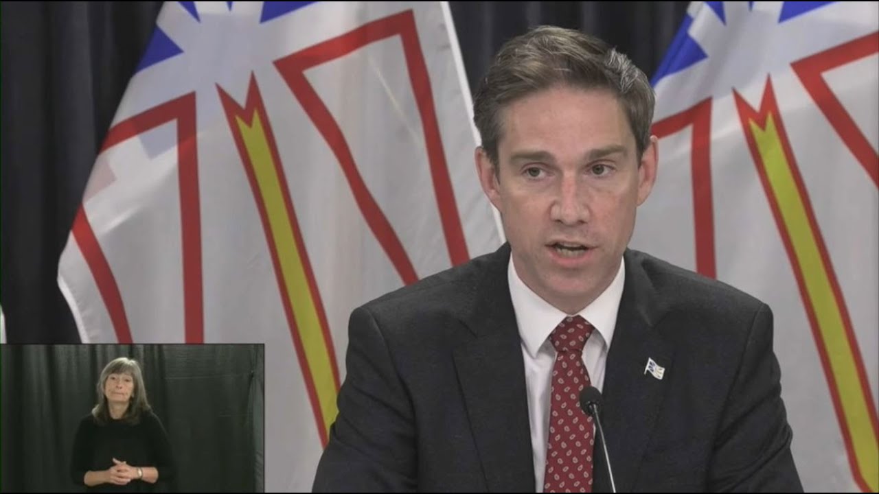 Premier John Hogan provides update on Newfoundland wildfires – August 15, 2025