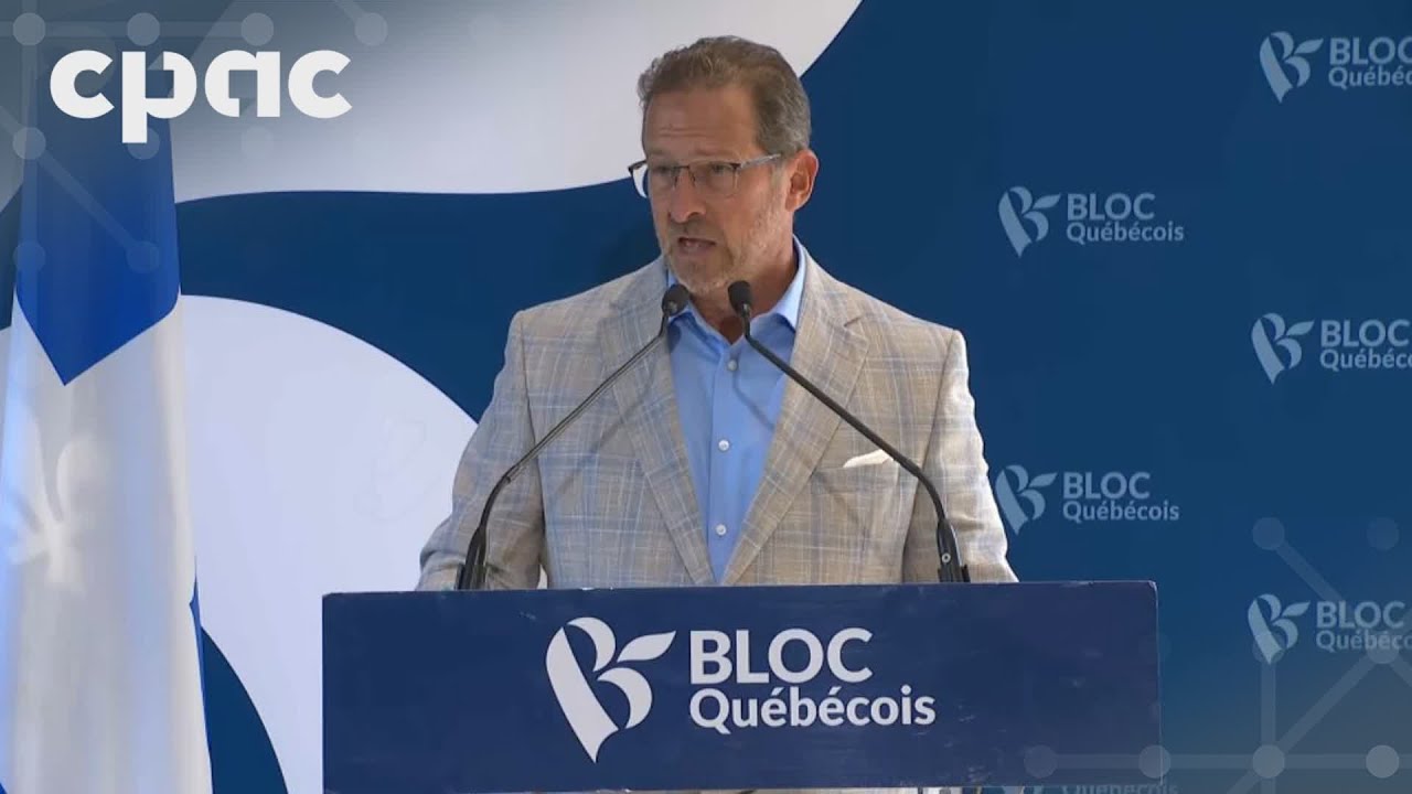Allocution au caucus du chef du Bloc YF Blanchet – 8 septembre 2025