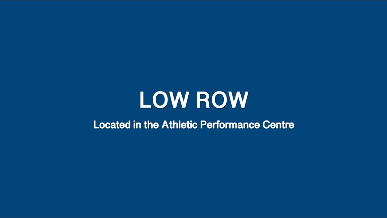 Low Row
