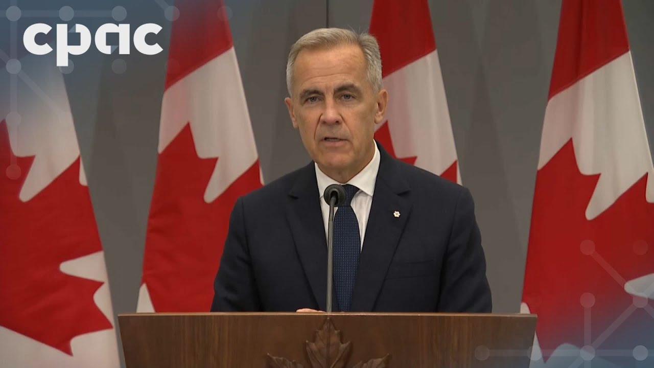 PM Carney speaks with reporters while attending UN General Assembly – September 23, 2025