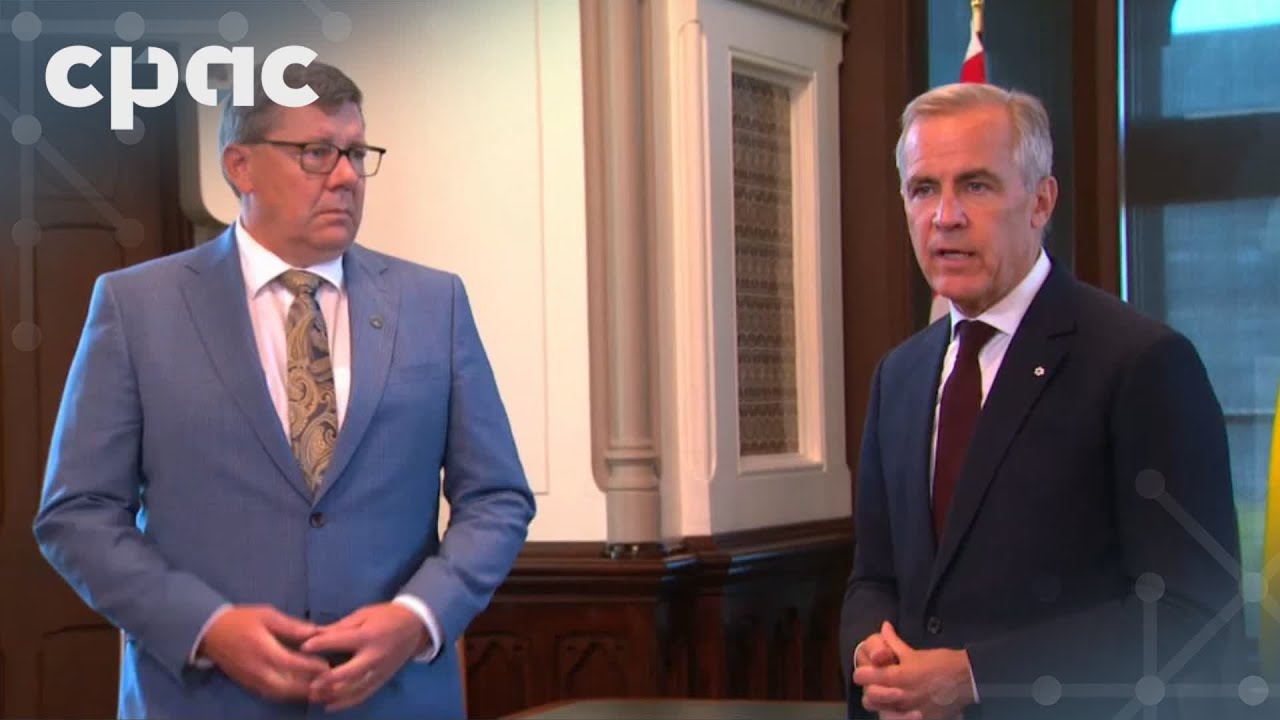 PM Mark Carney meets with Saskatchewan Premier Scott Moe in Ottawa – September 16, 2025