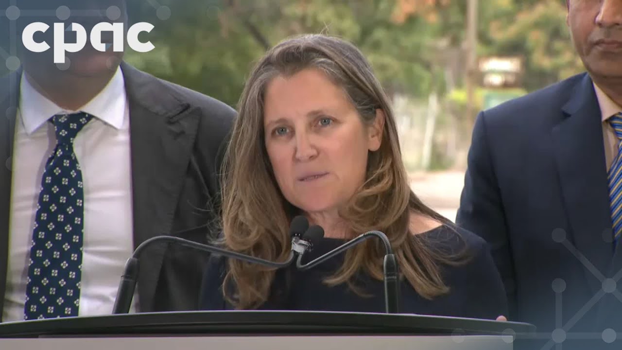 Transport Minister Chrystia Freeland comments following ‘Made in Canada’ summit – September 2, 2025