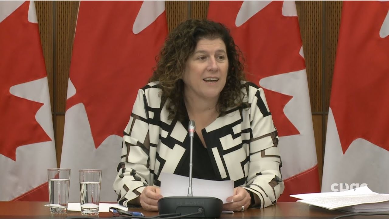 Auditor General Karen Hogan speaks with reporters about latest performance audits – October 21, 2025