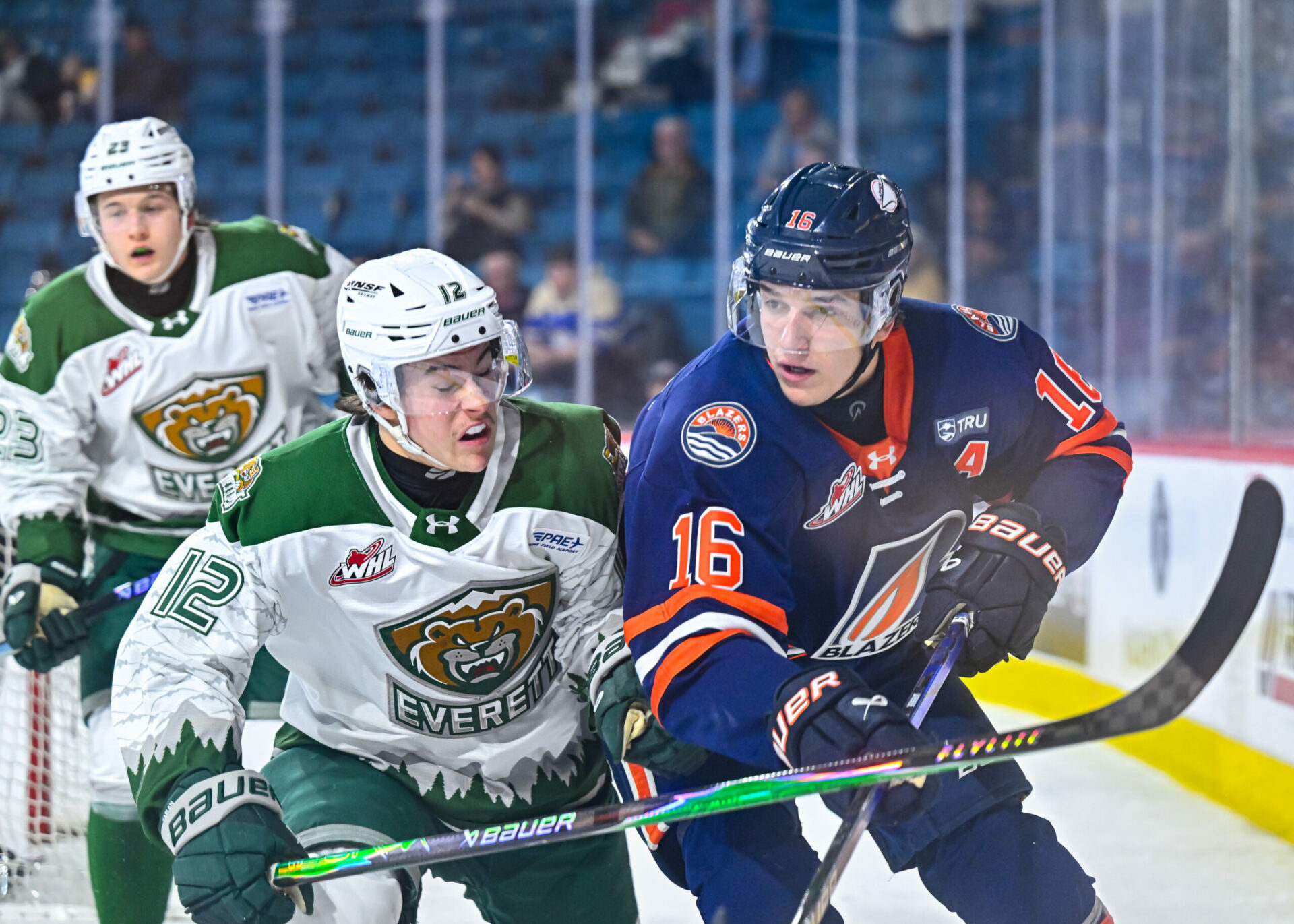 BLAZERS FALL 6-3 TO SILVERTIPS