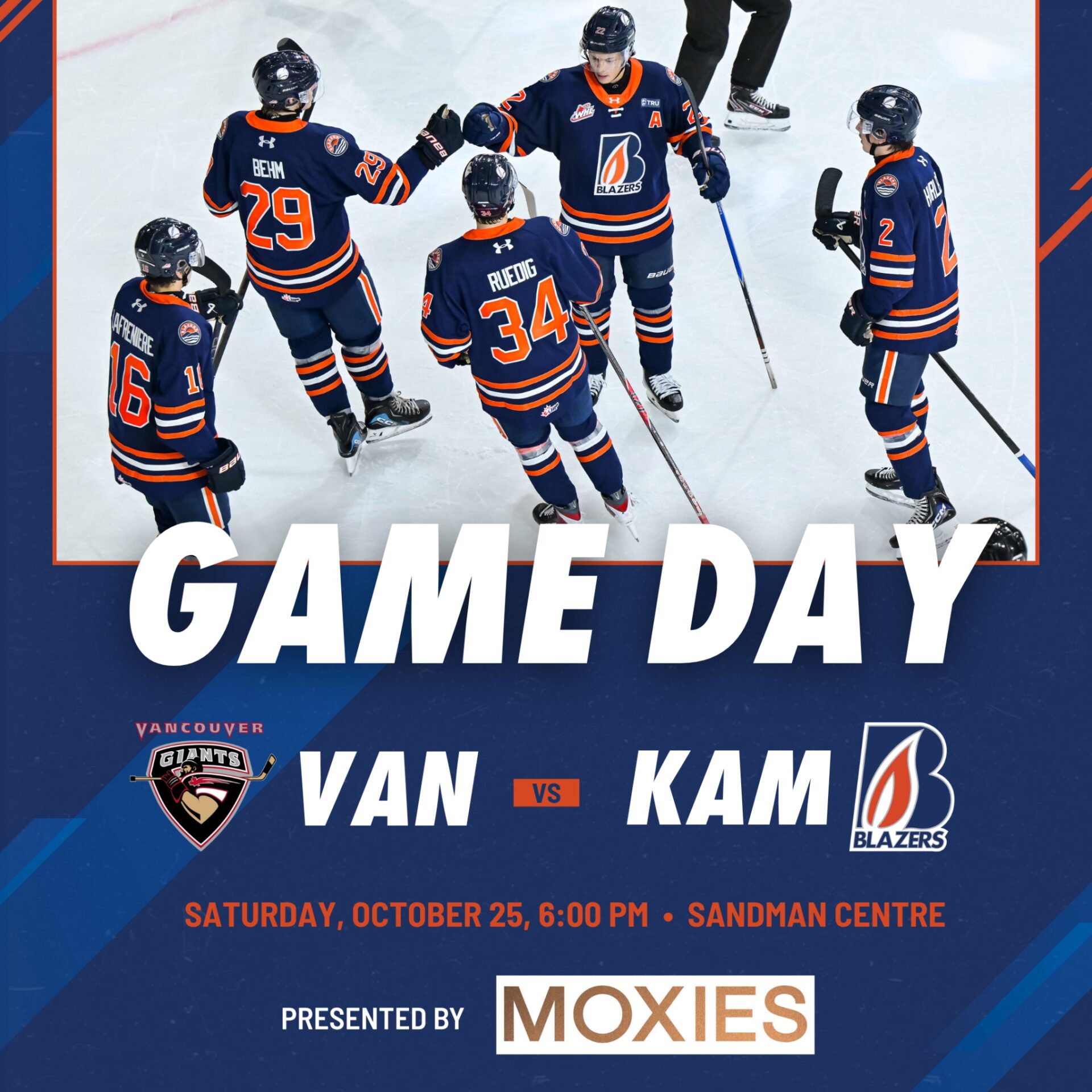BLAZERS HOST GIANTS AT 6PM