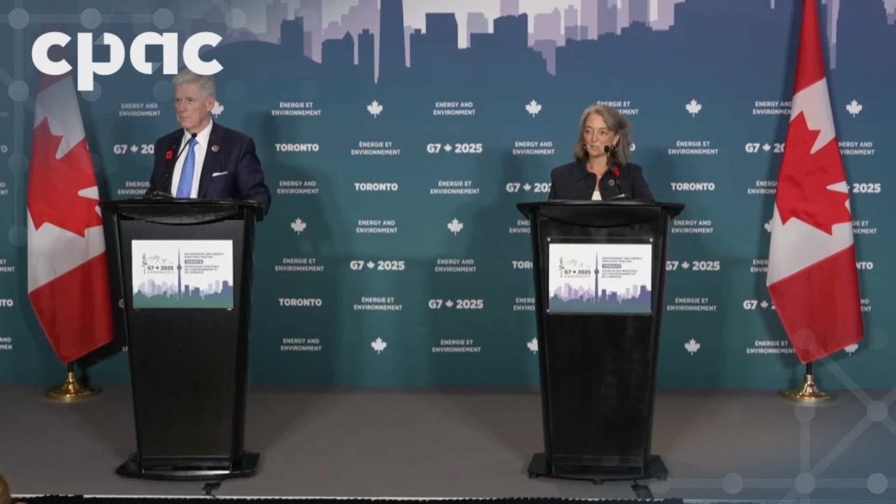 Closing press conference at G7 energy and environment ministers’ meeting – October 31, 2025
