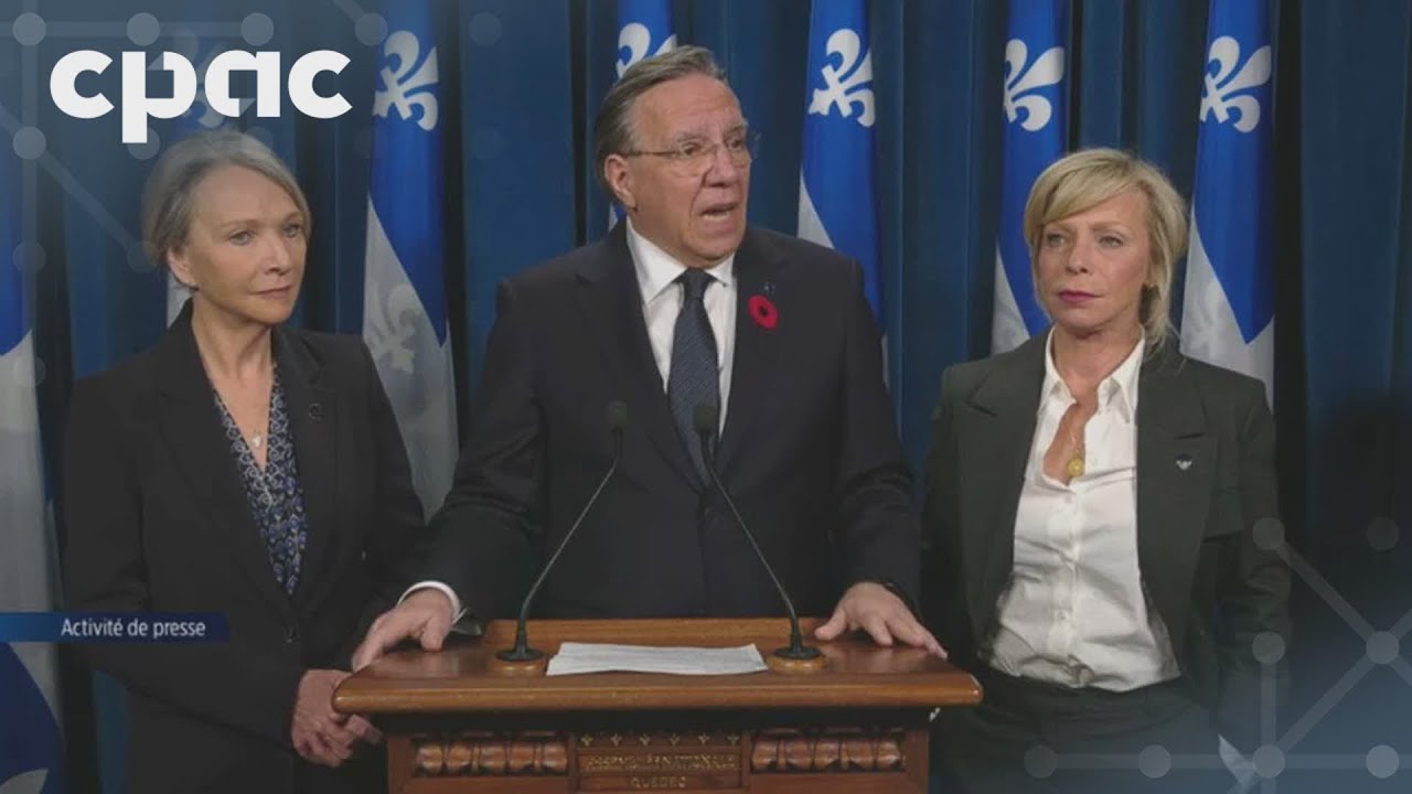 Départ du Dr. Carmant : le PM François Legault nomme de nouveaux ministres – 30 octobre 2025