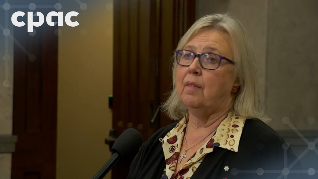 Elizabeth May responds to Pierre Poilievre’s comments on RCMP and Justin Trudeau – October 20, 2025