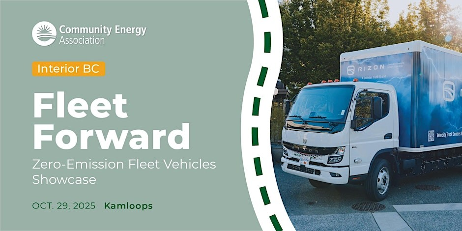 An electric cargo truck