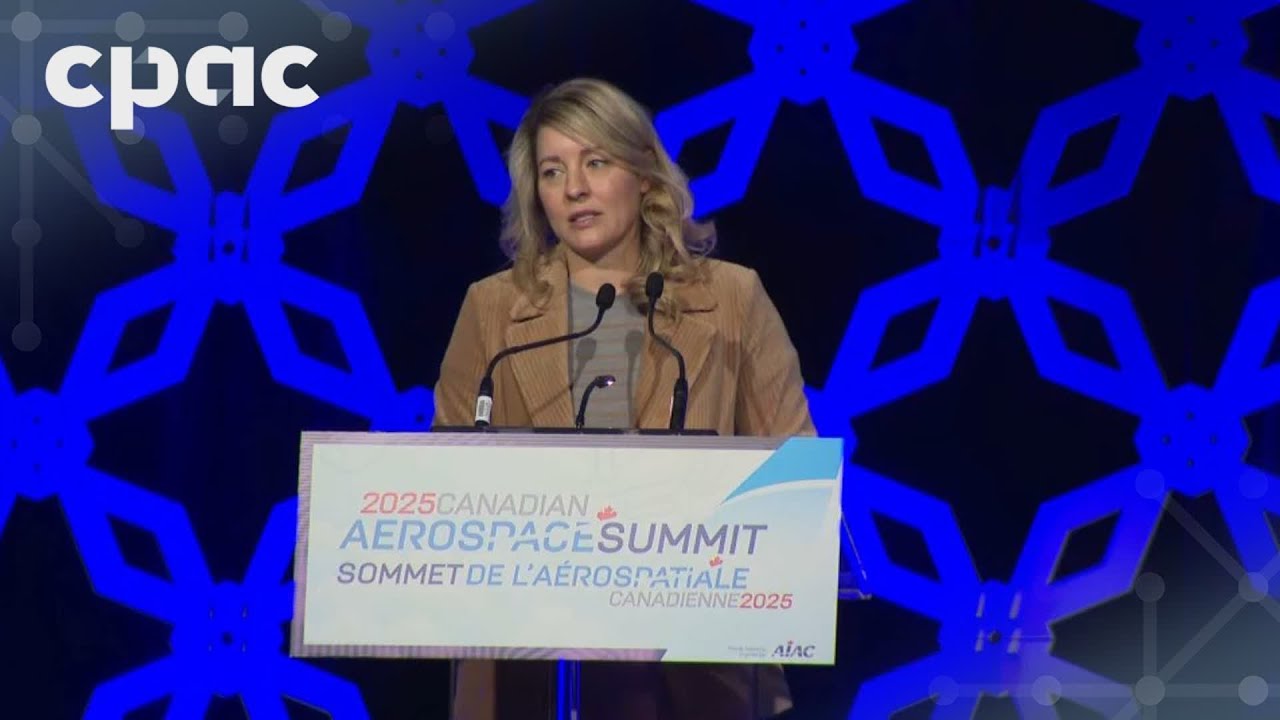 Industry Minister Mélanie Joly speaks at Canadian Aerospace Summit – October 29, 2025