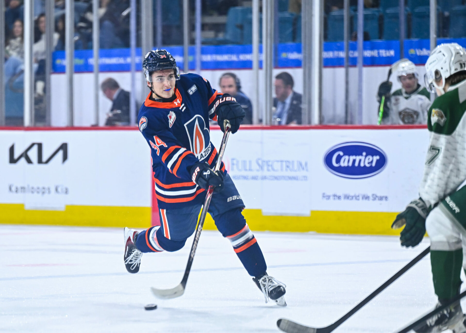 New Blazers Defenseman Kayd Ruedig Embraces Opportunity in Kamloops