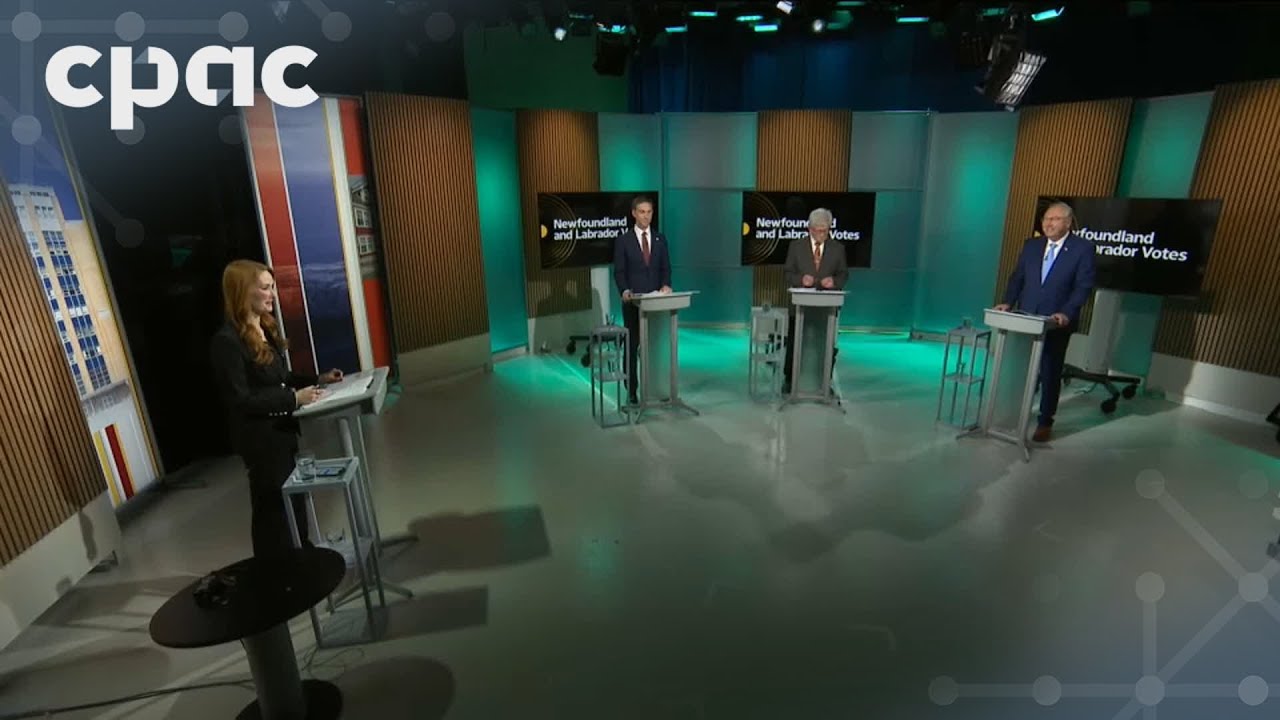 Newfoundland and Labrador party leaders take part in election debate – October 8, 2025