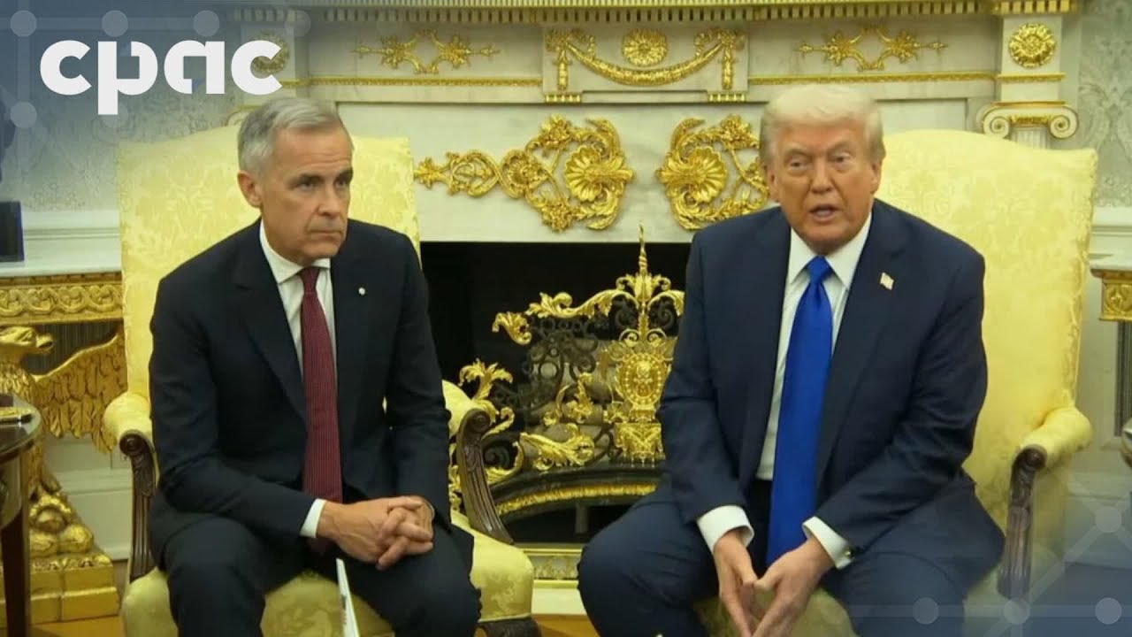PM Carney and President Trump comment ahead of White House meeting – October 7, 2025