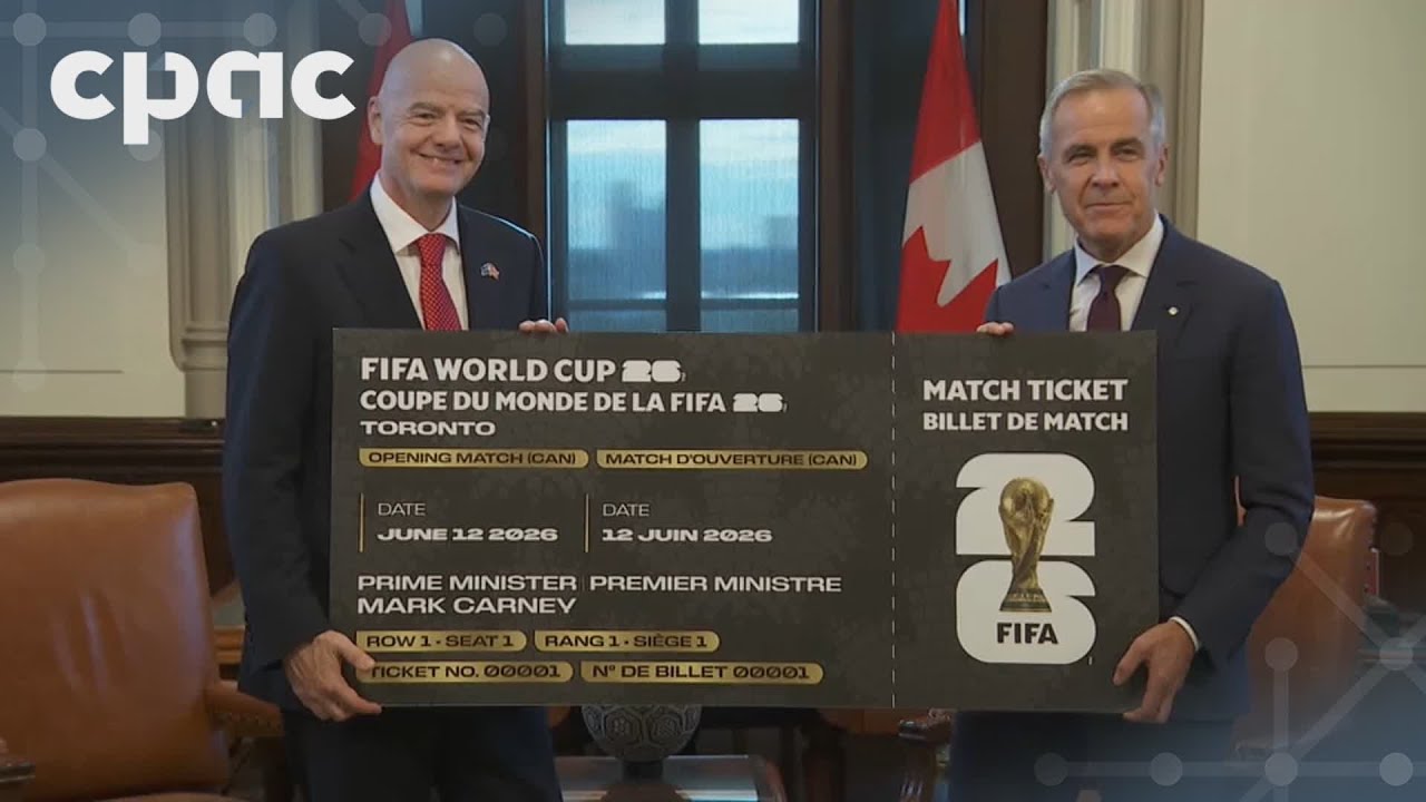 PM Carney meets with president of FIFA – October 10, 2025
