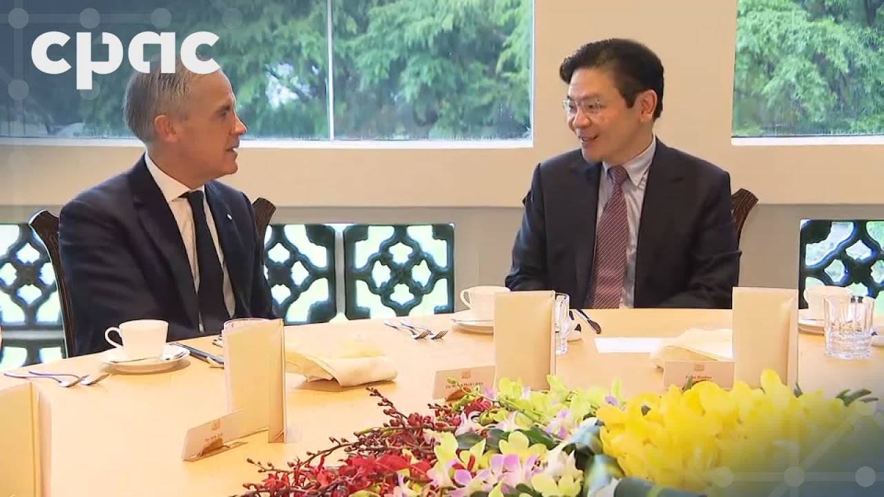 PM Mark Carney Meets with PM of Singapore Lawrence Wong – October 29, 2025