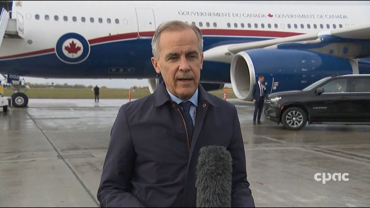 PM Mark Carney delivers remarks before departing on Asia trip – October 24, 2025