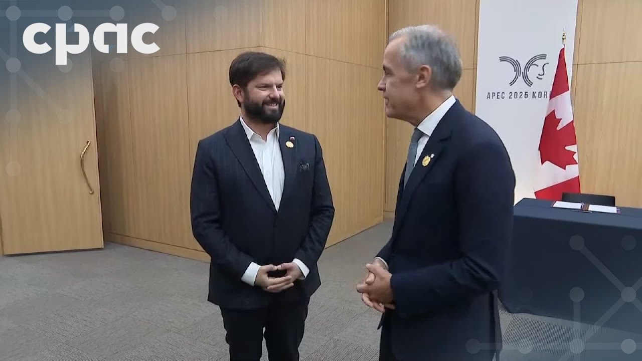 PM Mark Carney meets with Chilean President Gabriel Boric – November 1, 2025
