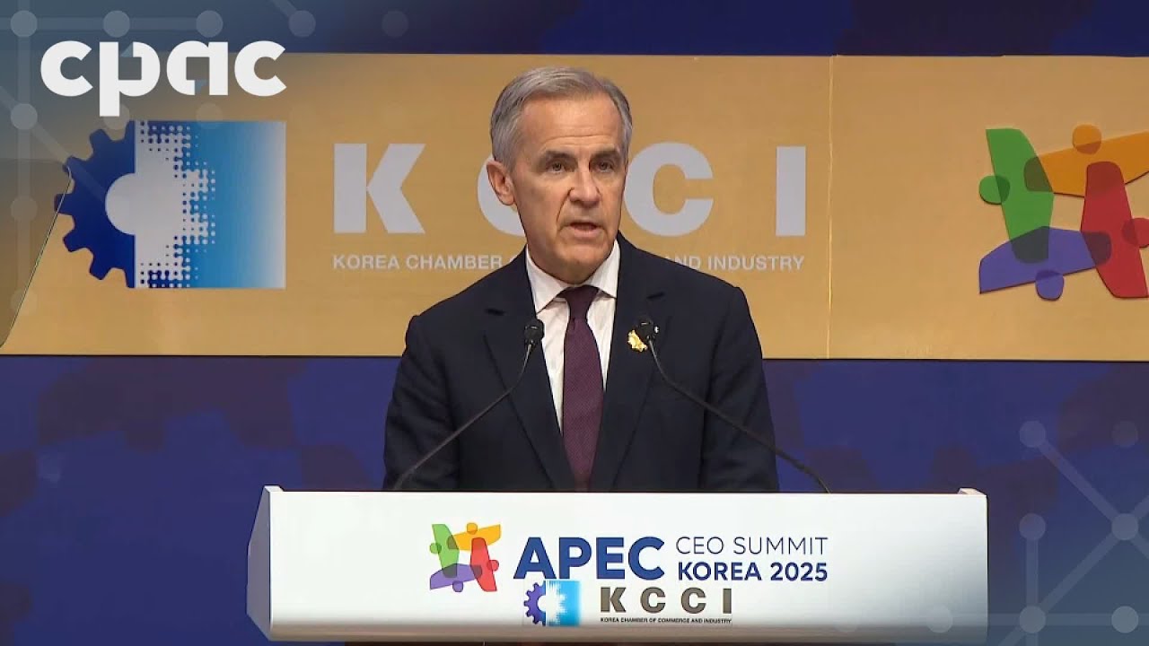 PM Mark Carney speaks at APEC CEO Summit in Gyeongju, South Korea – October 31, 2025
