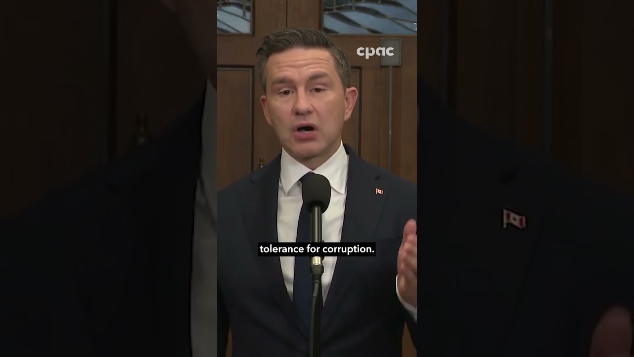 Poilevre talks about his previous comments on the RCMP and Justin Trudeau