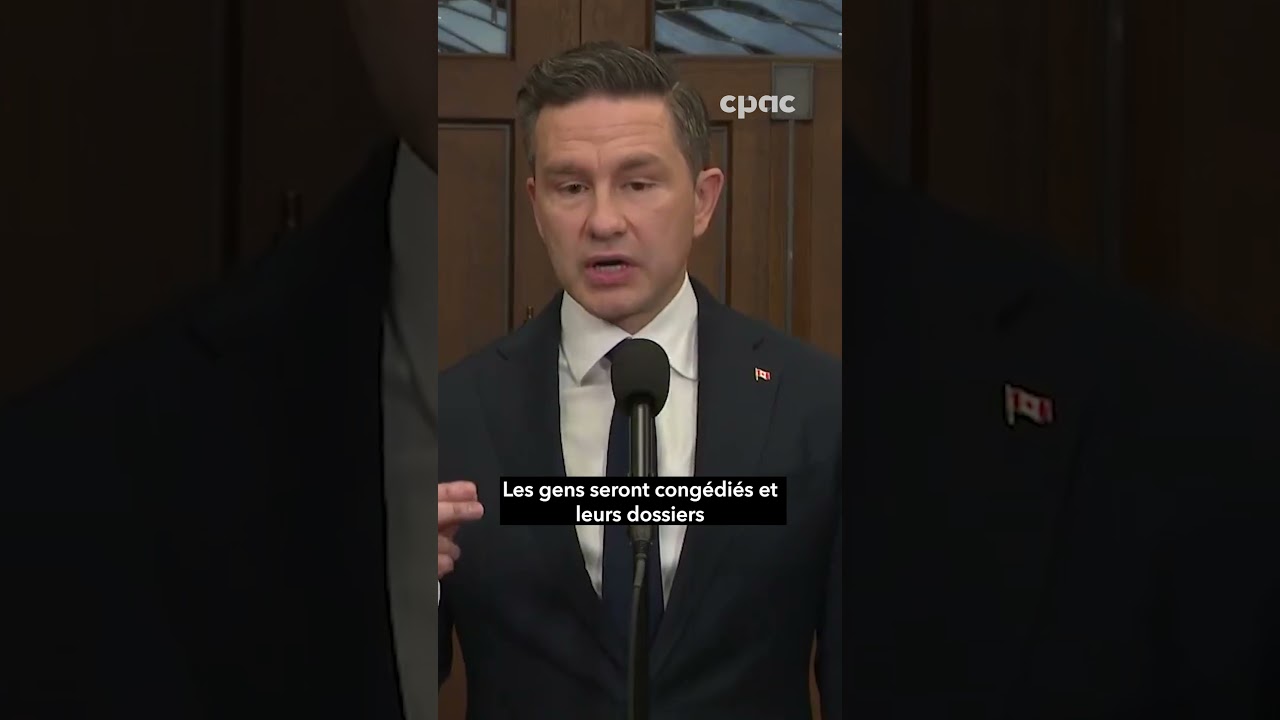Poilievre revient sur ses commentaires à propos de la GRC et Justin Trudeau