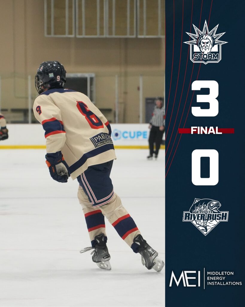 Storm Solid in Road Win in Quesnel