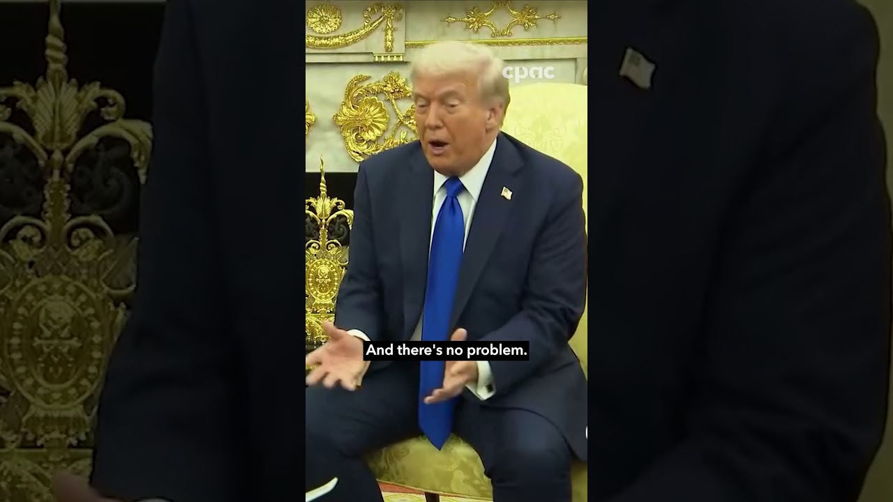 United States President Donald Trump says there is a 