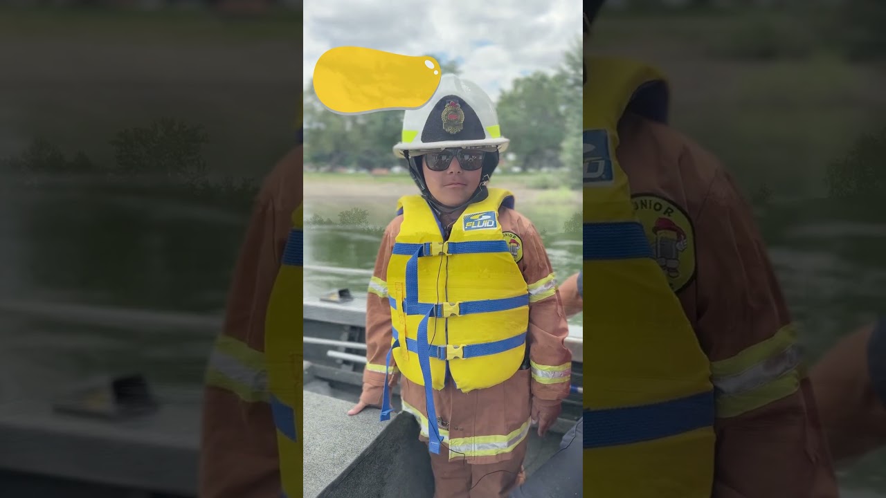 Water Safety - Kamloops Fire Rescue Junior Fire Chief Tyson