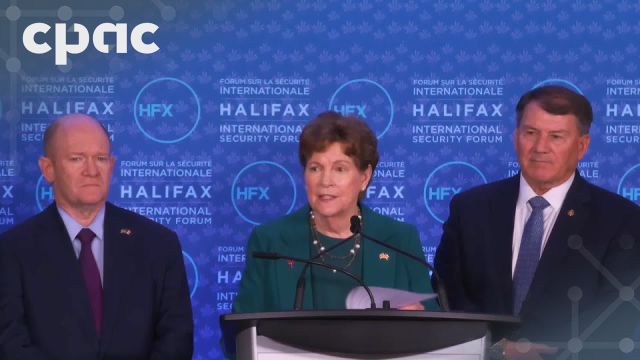 2025 Halifax Security Forum – U.S. senators and representatives address media – November 22, 2025