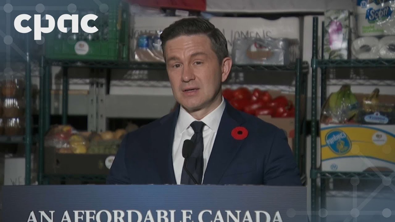 Conservative Leader Pierre Poilievre speaks with media ahead of federal budget – November 2, 2025