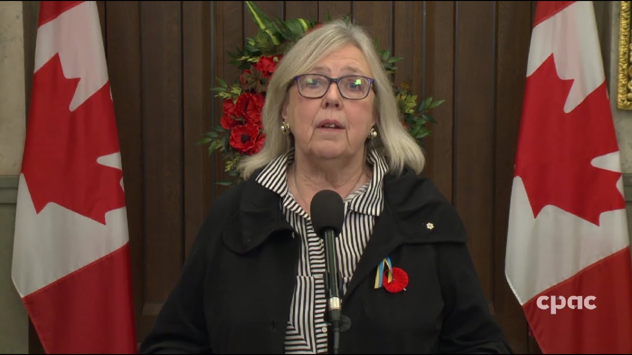 Elizabeth May raises concerns about Canada's commitment to climate action – November 7, 2025