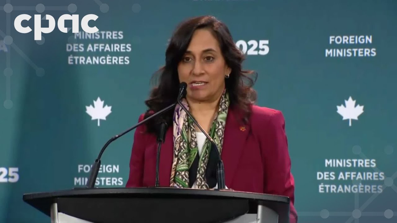 G7 foreign ministers’ meeting: Anita Anand speaks with reporters – November 11, 2025
