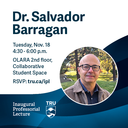 Inaugural Professorial Lecture – Dr. Salvador Barragan: Social Mission-Driven Organizations