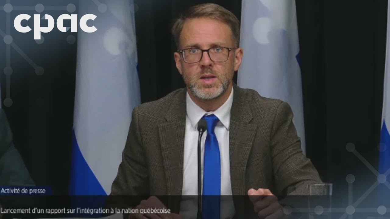 Le commissaire à la langue française du Québec discute de son dernier rapport – 12 novembre 2025