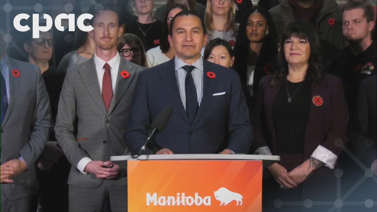 Manitoba Premier Wab Kinew highlights new legislation to combat meth crisis – November 5, 2025